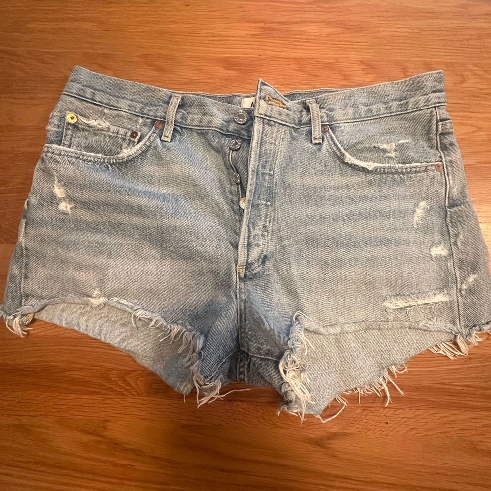 Agolde Vintage Parker Cut off Shorts